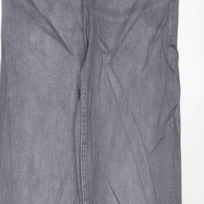 Womens UK Size 6 Marks and Spencer Regular Fit Straight Grey Jeans