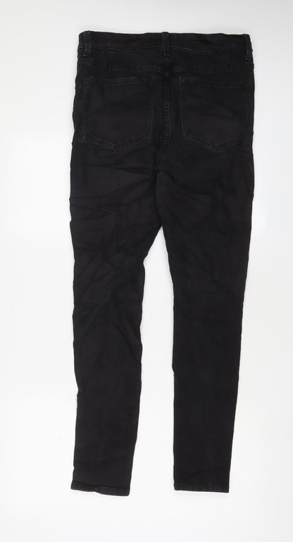Womens UK Size 12 Marks and Spencer Regular Fit Skinny Black Jeans