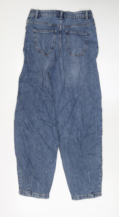 Womens UK Size 8 Marks and Spencer Slim Fit Mom Blue Jeans