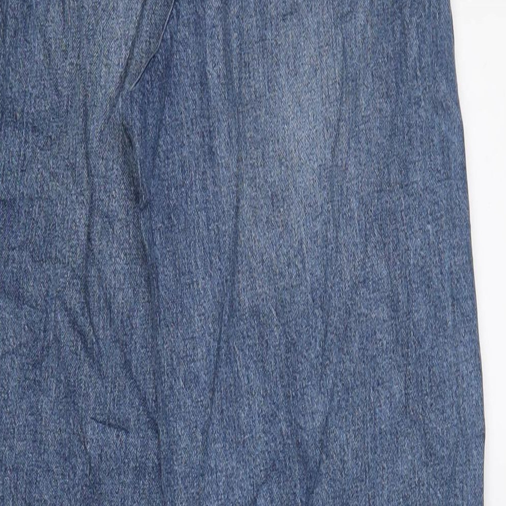Womens UK Size 8 Marks and Spencer Slim Fit Mom Blue Jeans