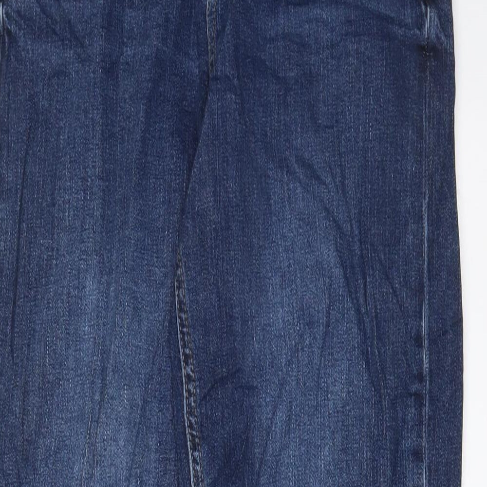 Womens UK Size 6 Marks and Spencer Regular Fit Boyfriend Blue Jeans