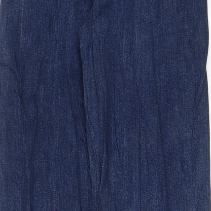 Womens UK Size 6 Marks and Spencer Regular Fit Boyfriend Blue Jeans