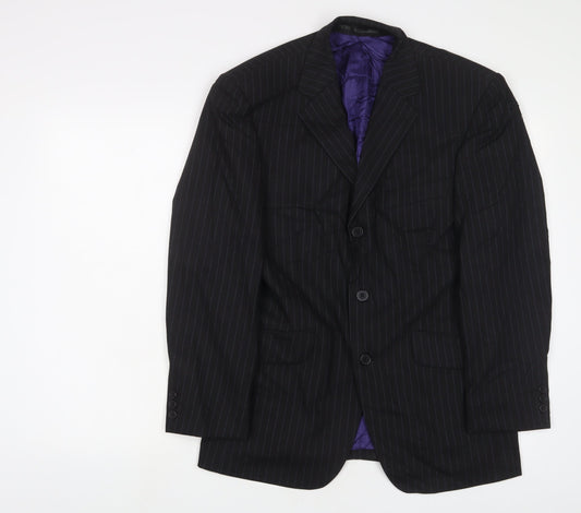 Mens UK Size 36 Burton Regular Grey Suit Jacket