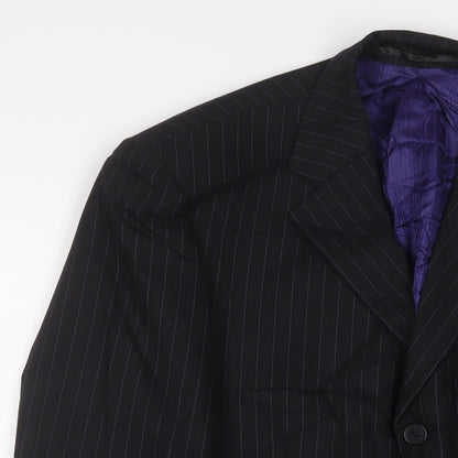 Mens UK Size 36 Burton Regular Grey Suit Jacket