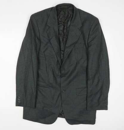 Mens UK Size 40 Marks and Spencer Regular Green Suit Jacket
