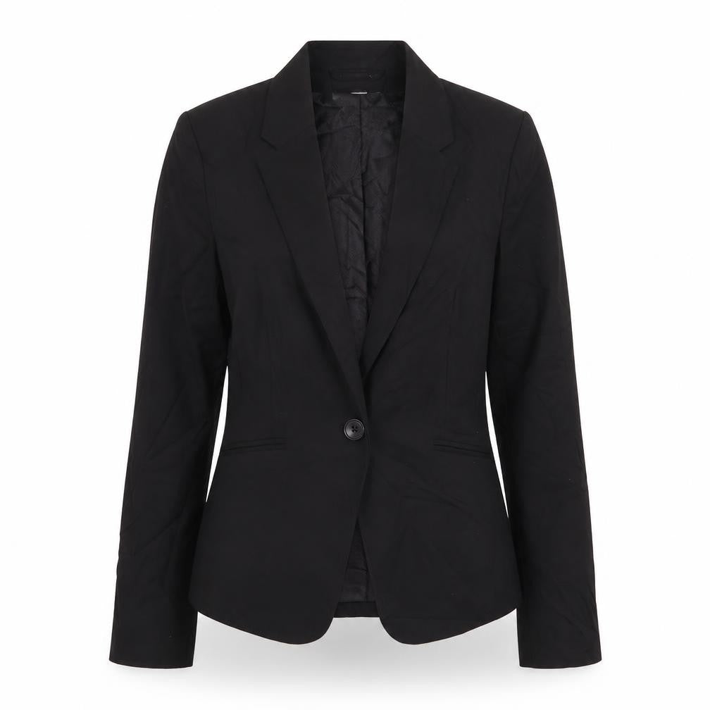 Womens UK Size 8 H&M Black Jacket