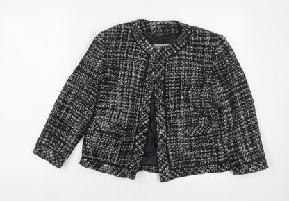 Womens UK Size 14 Marks and Spencer Black Jacket