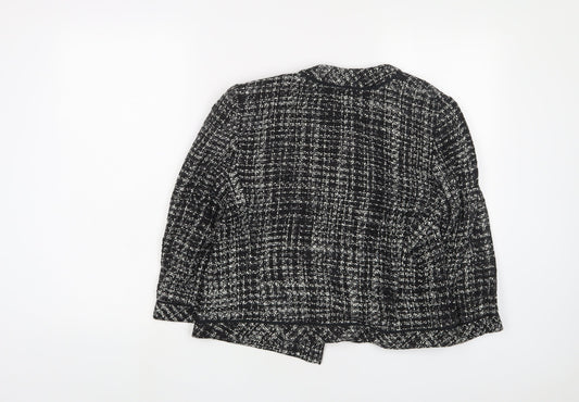 Womens UK Size 14 Marks and Spencer Black Jacket