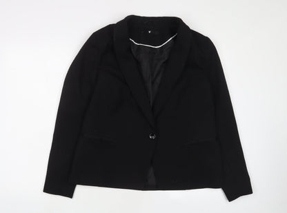 Womens UK Size 16 Very Black Jacket