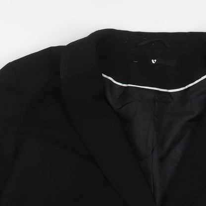Womens UK Size 16 Very Black Jacket