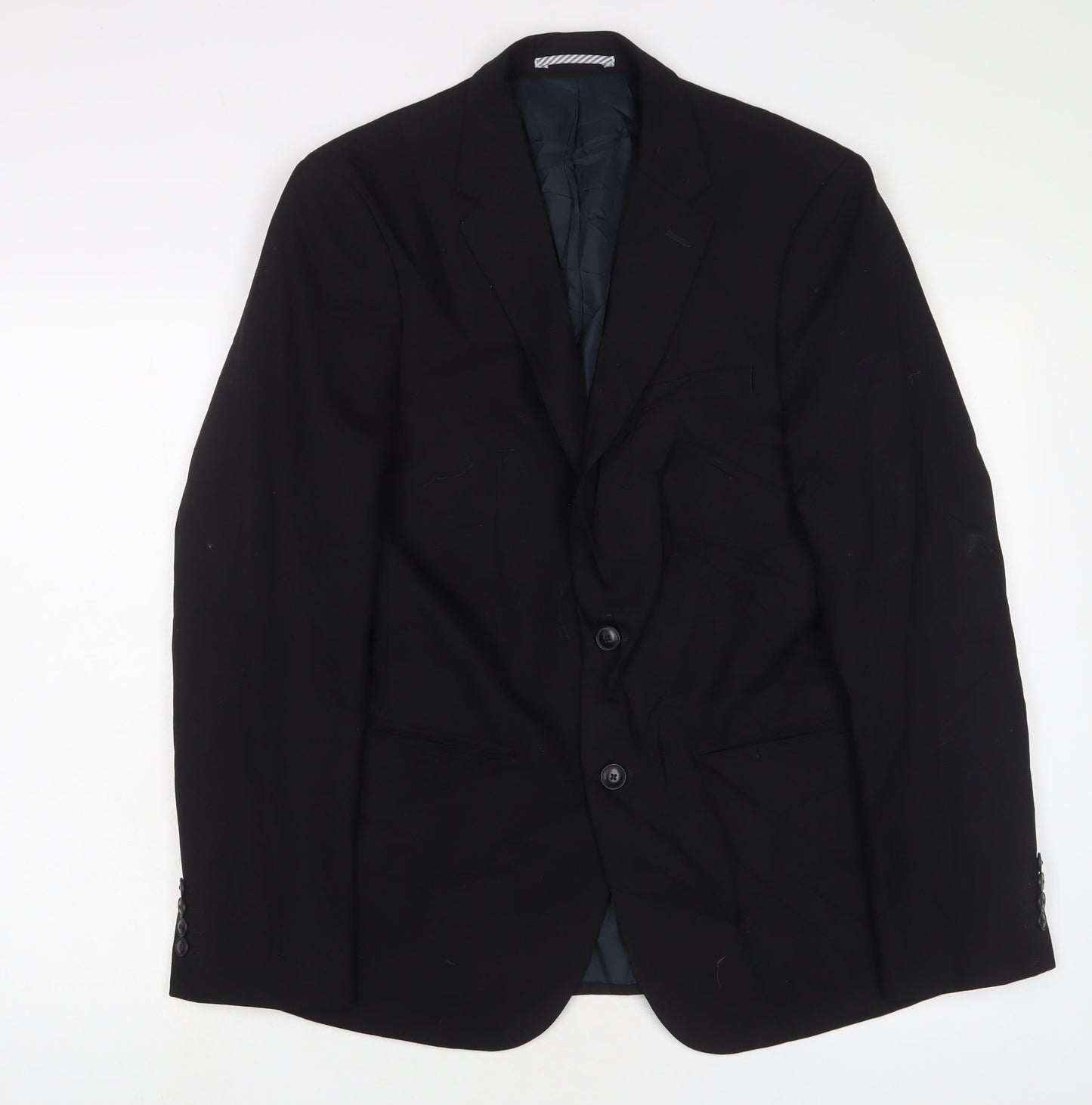Mens UK Size 38 Marks and Spencer Regular Black Suit Jacket