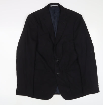 Mens UK Size 38 Marks and Spencer Regular Black Suit Jacket