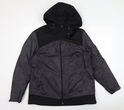 Mens UK Size L DECATHLON Grey Anorak Coat
