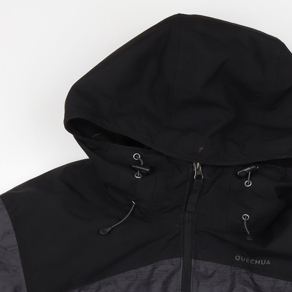 Mens UK Size L DECATHLON Grey Anorak Coat