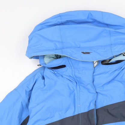 Womens UK Size M Tresspass Blue Anorak Coat