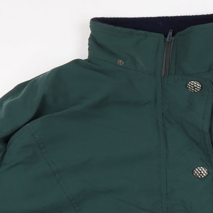 Rga Womens Green Anorak Coat Size 16 Zip