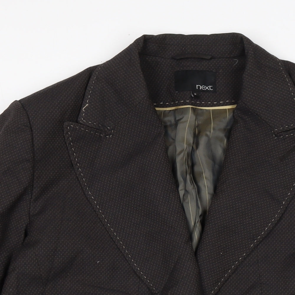 Womens UK Size 16 NEXT Brown Jacket