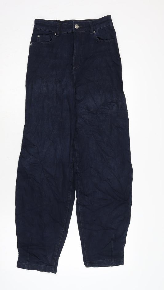 Womens UK Size 6 Marks and Spencer Slim Fit Tapered Blue Jeans