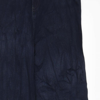 Womens UK Size 6 Marks and Spencer Slim Fit Tapered Blue Jeans