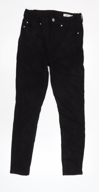 Womens UK Size 10 Marks and Spencer Regular Fit Skinny Black Jeans