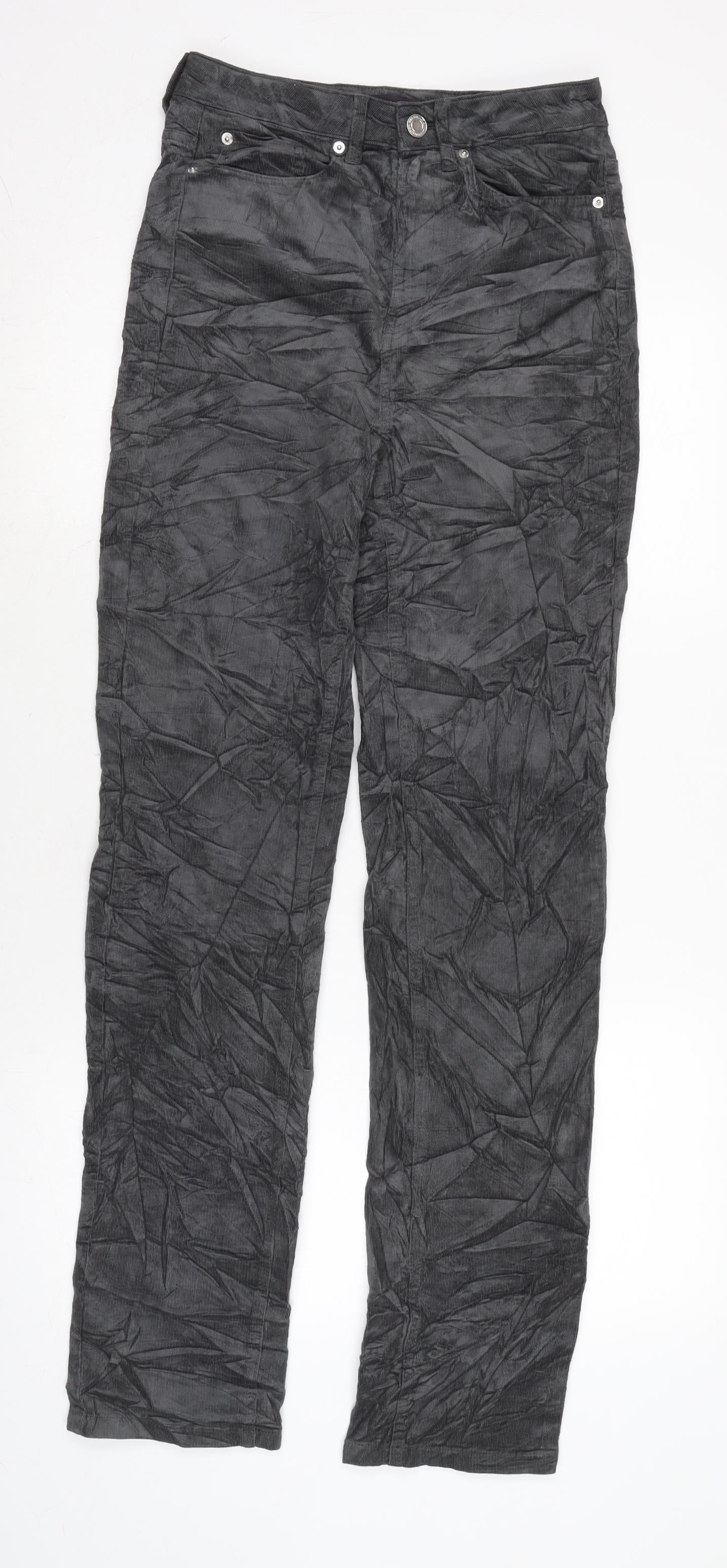 Womens UK Size 8 Marks and Spencer Regular Fit Sweatpants Grey Trousers