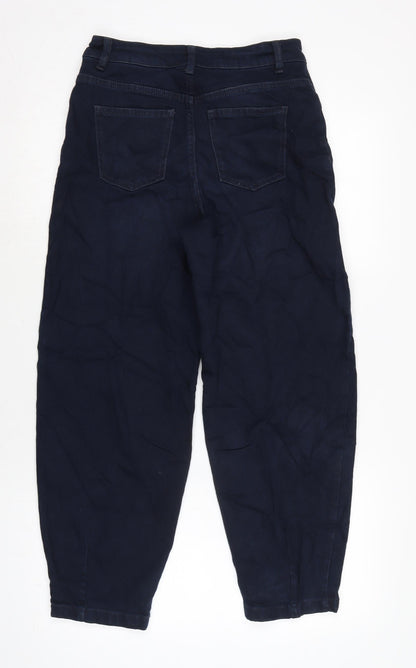 Womens UK Size 8 Marks and Spencer Regular Fit Tapered Blue Jeans