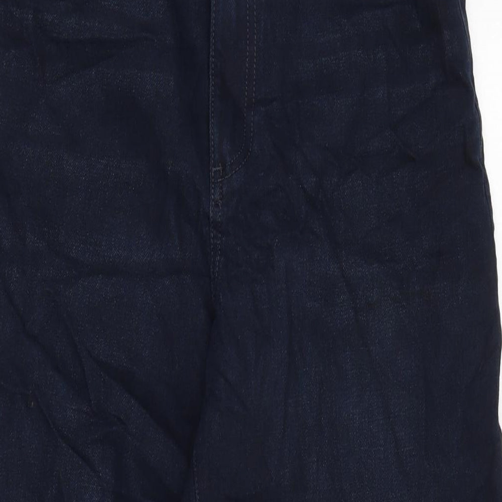 Womens UK Size 8 Marks and Spencer Regular Fit Tapered Blue Jeans