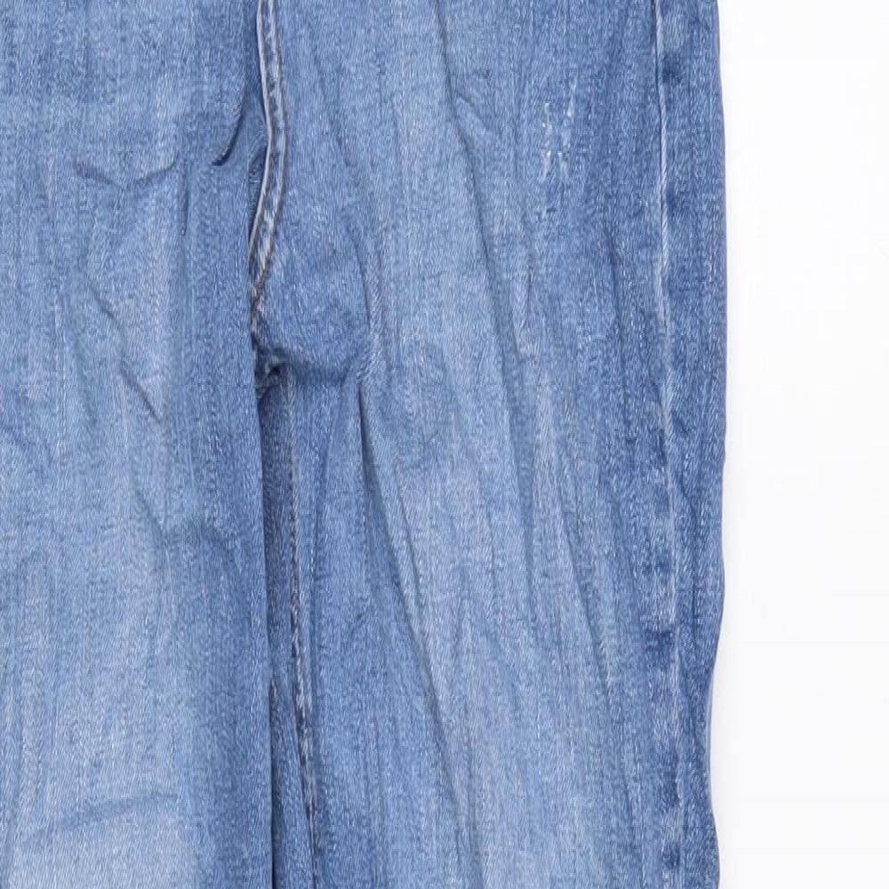 Womens UK Size 10 Marks and Spencer Regular Fit Tapered Blue Jeans