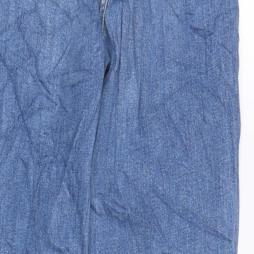 Womens UK Size 10 Marks and Spencer Regular Fit Tapered Blue Jeans