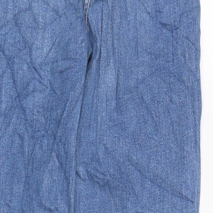 Womens UK Size 10 Marks and Spencer Regular Fit Tapered Blue Jeans
