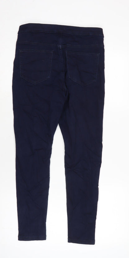 Womens UK Size 12 Marks and Spencer Regular Fit Skinny Blue Jeans