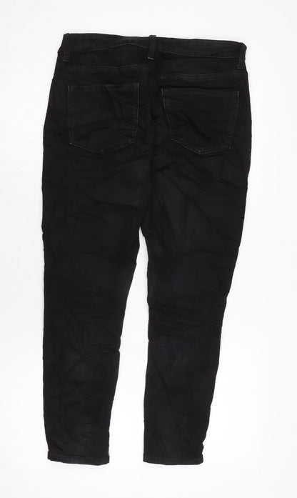 Womens UK Size 12 Marks and Spencer Regular Fit Skinny Black Jeans