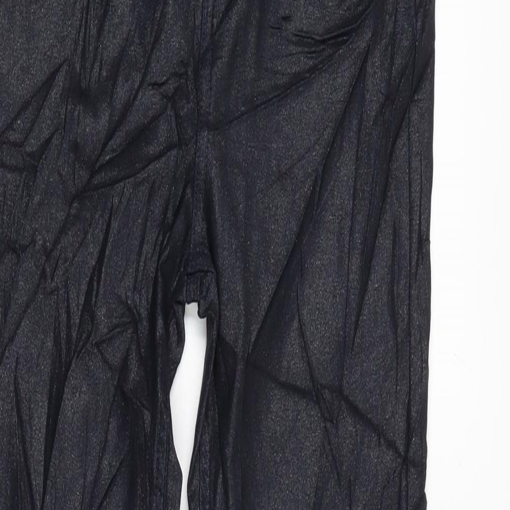 Womens UK Size 8 Marks and Spencer Regular Fit  Blue Trousers