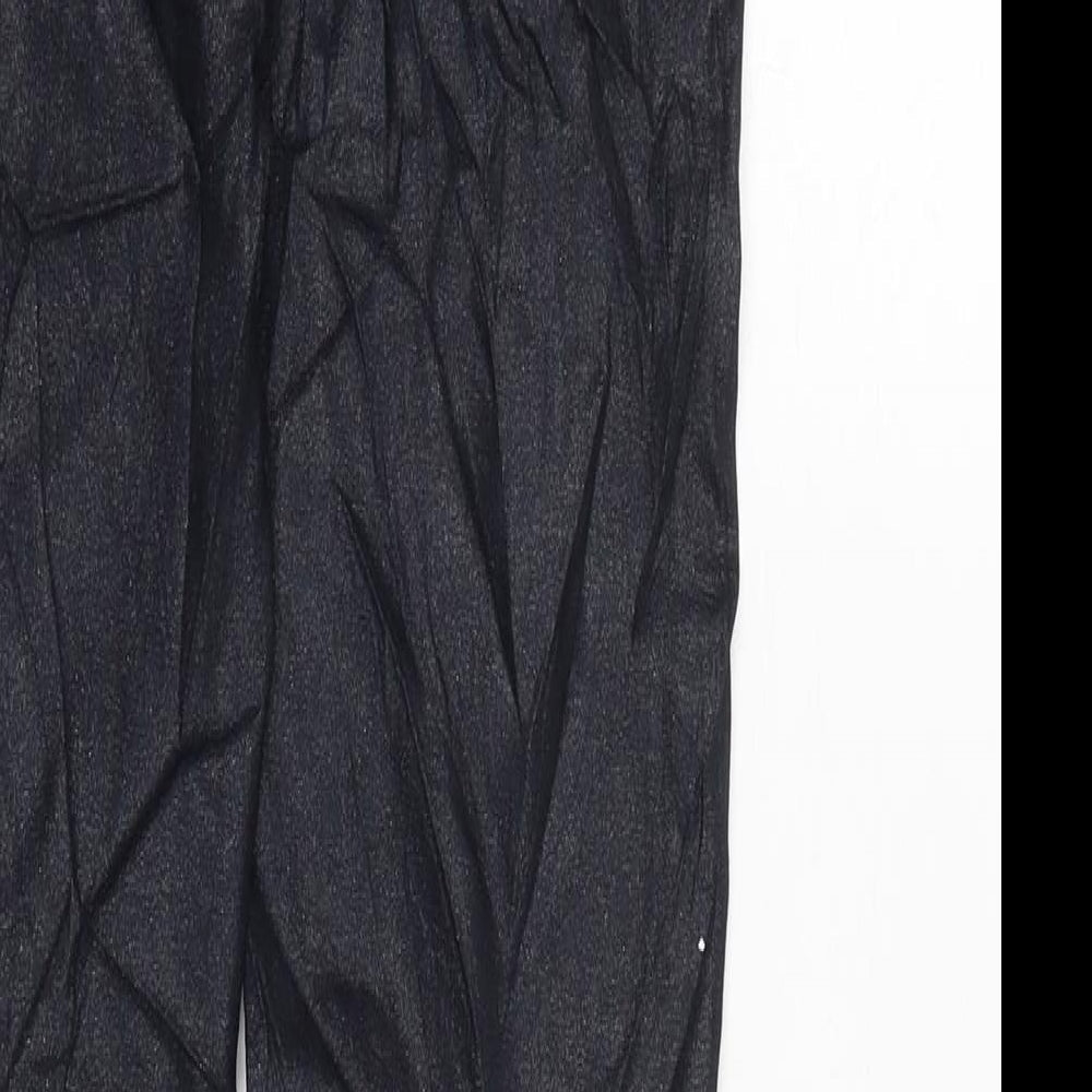 Womens UK Size 8 Marks and Spencer Regular Fit  Blue Trousers