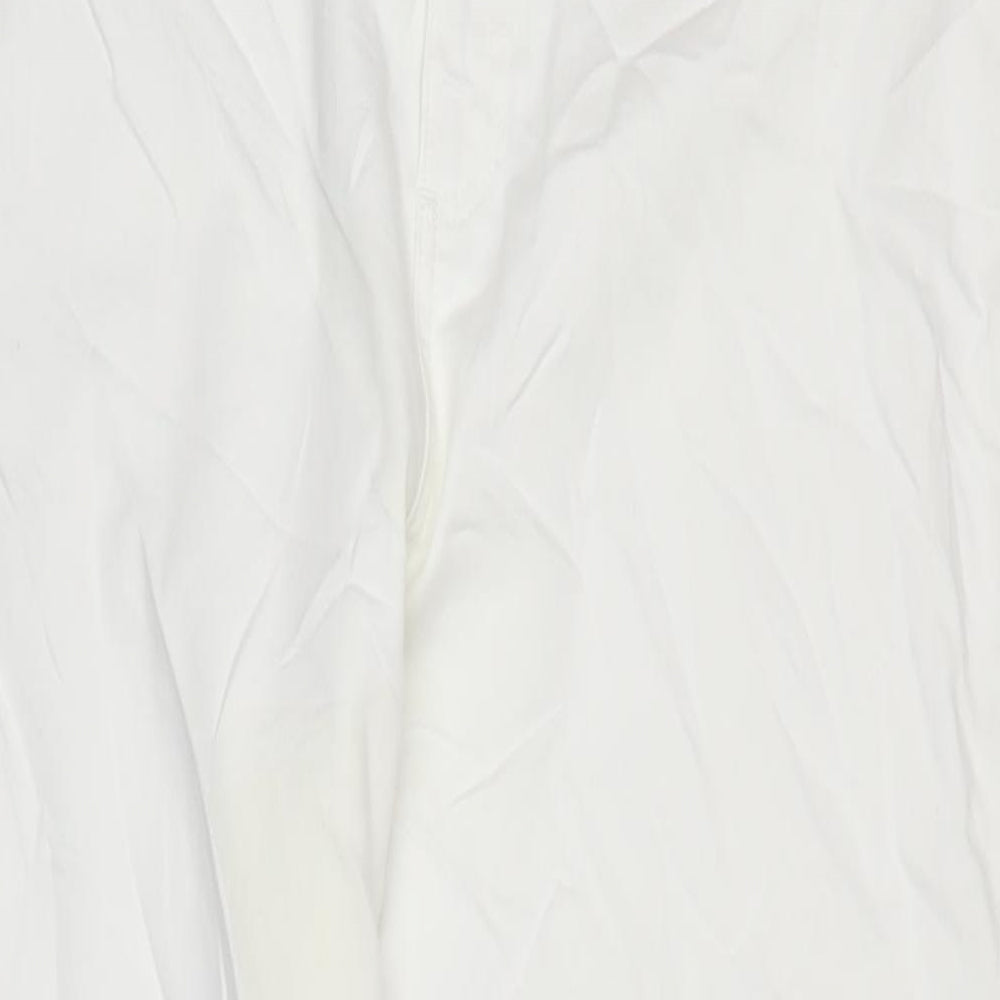 Womens UK Size 22 Marks and Spencer Regular Fit Skinny White Jeans