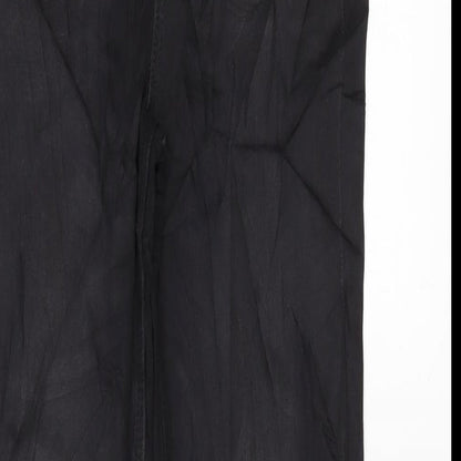 Womens UK Size 6 Marks and Spencer Regular Fit Mom Black Jeans
