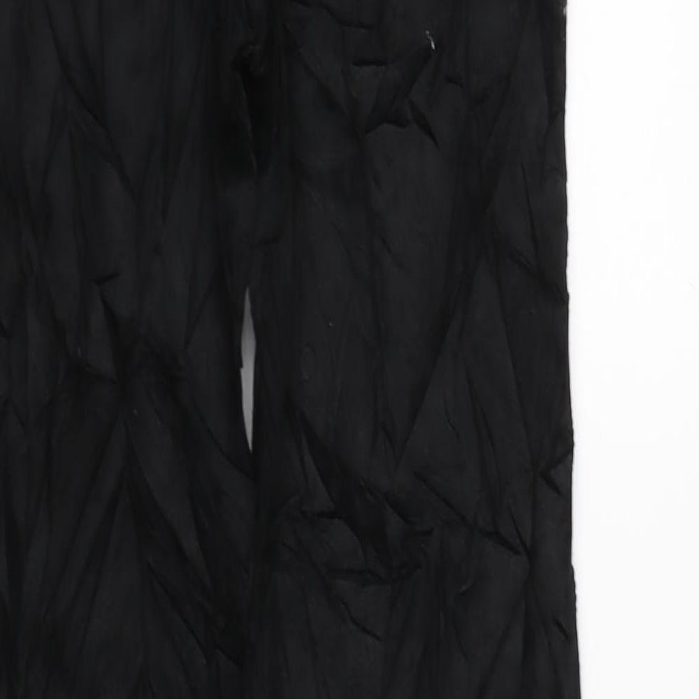 Womens UK Size 8 Marks and Spencer Regular Fit  Black Trousers