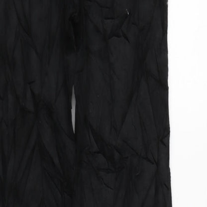 Womens UK Size 8 Marks and Spencer Regular Fit  Black Trousers