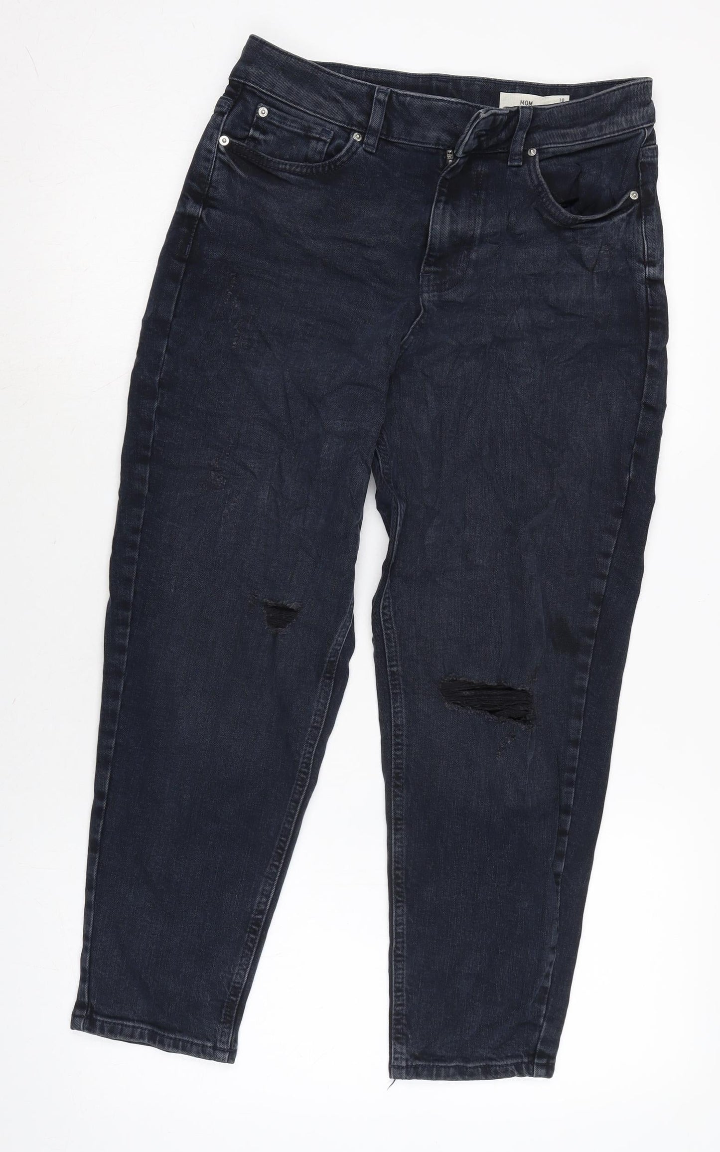 Womens UK Size 10 Marks and Spencer Regular Fit Skinny Blue Jeans