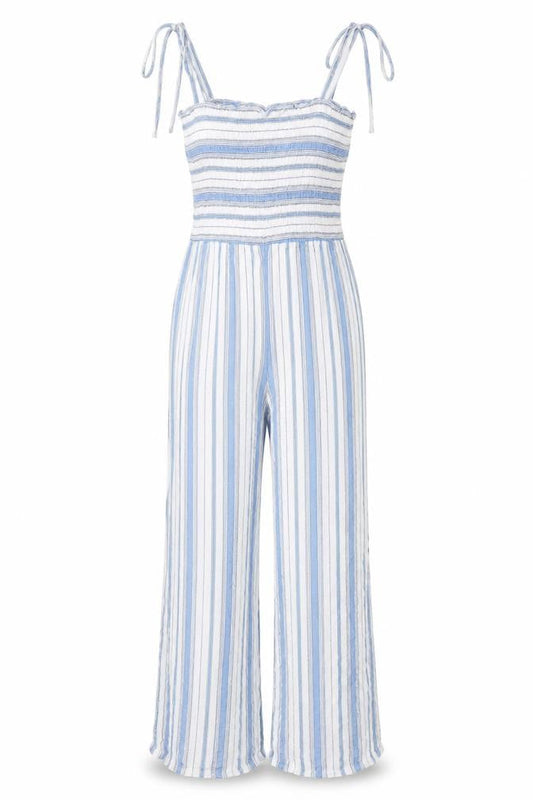 Womens UK Size 8 New Look One-Piece Blue Jumpsuit