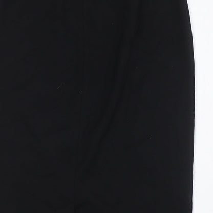 Fenn Wright Manson Womens Black Polyester Straight & Pencil Skirt Size 10 - Elasticated Waist