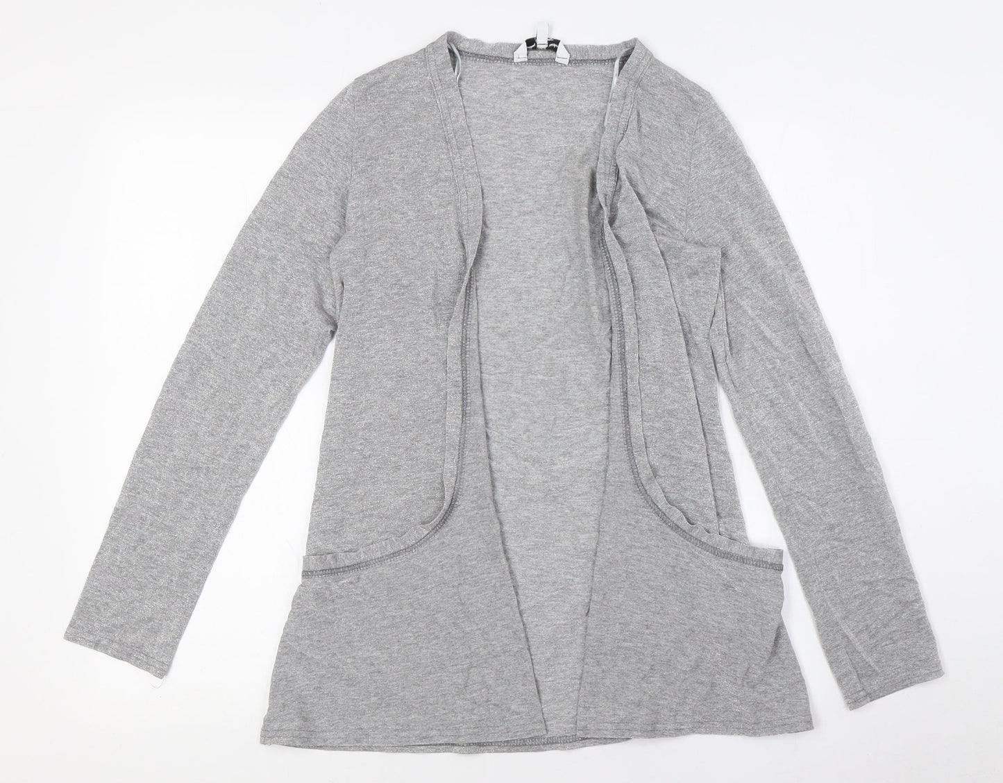 Womens UK Size 12 New Look Grey Cardigan Jumper
