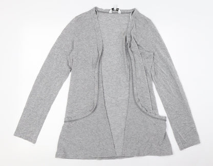 Womens UK Size 12 New Look Grey Cardigan Jumper