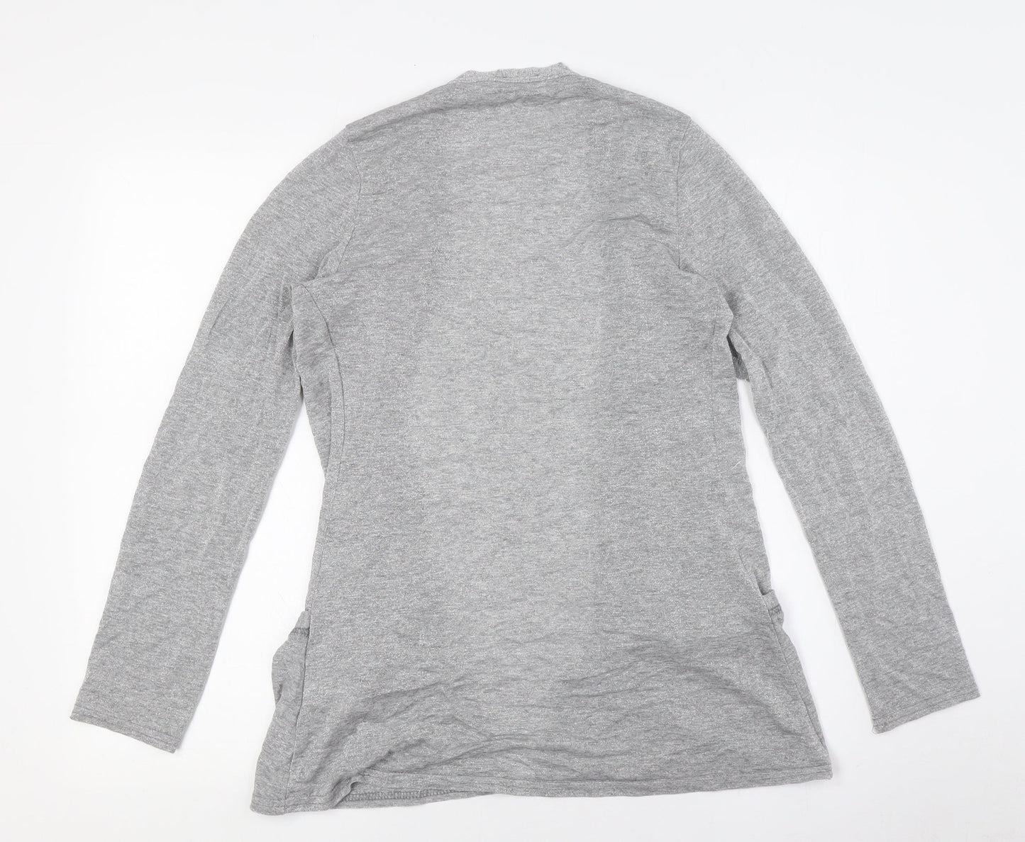 Womens UK Size 12 New Look Grey Cardigan Jumper