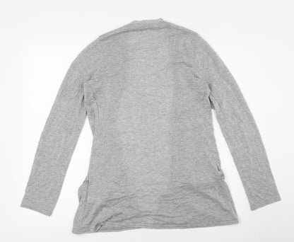 Womens UK Size 12 New Look Grey Cardigan Jumper