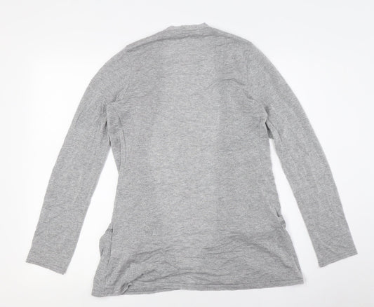 Womens UK Size 12 New Look Grey Cardigan Jumper