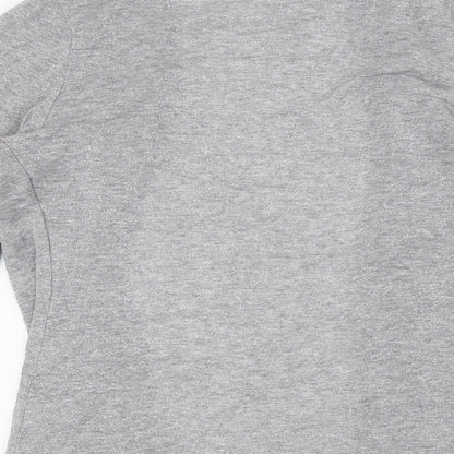 Womens UK Size 12 New Look Grey Cardigan Jumper
