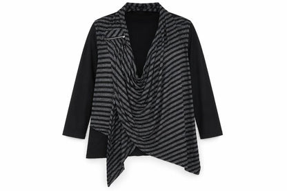 Womens UK Size 2XL Klass Black Basic Button-Up