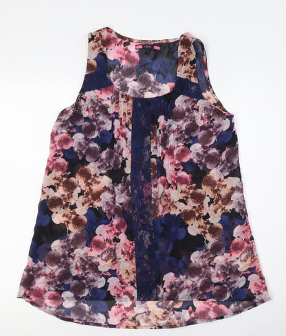 Womens UK Size 10 NEXT Multicoloured Basic Button-Up