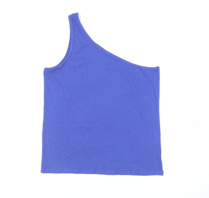 Womens UK Size 20 Marks and Spencer Blue Basic Tank